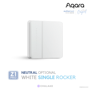 Aqara Smart Wall Switch Z1 Pro ชุดสวิตช์ไฟอัจฉริยะ สั่งงานผ่านแอป รองรับ Apple HomeKit  Google Home  Alexa
