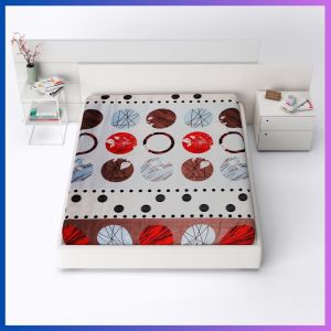 Cover atau Sarung Sprei Busa Resleting Elegan tinggi 20cm LP