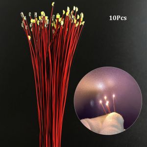 METALIX 10Pcs Red Black Line 0805LED SMD Wire  Light 10 Colors 21.25mm Model Train  Light  HO N OO Scale DIY Revamp Model Light