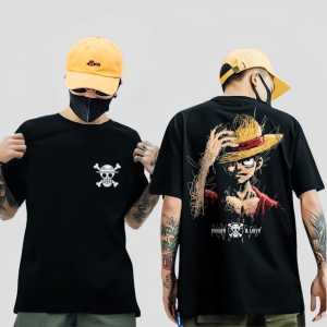 BAJU KAOS PRIA T-SHIRT DISTRO BERGAMBAR LUFFY ONE PIECE / KAOS OUTFIT TRENDING TERLARIS / KAOS MOTIF TERBARU TRENDY / KAOS PREMIUM PRIA KEREN 2025 / KOAS DISTRO BANDUNG / KAOS POLOS / KAOS KATA KATA / BAJU KEKINIAN / KAOS ANAK MUDA STREETWEAR
