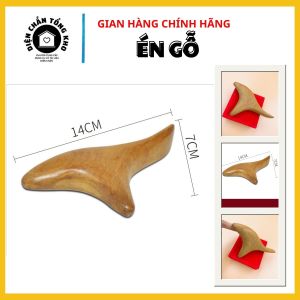 Dụng Cụ Day Ấn Huyệt Mát Xa Én Gỗ Thơm Diện Chẩn Thân Tâm