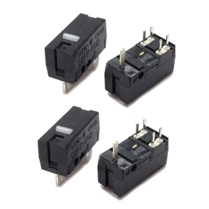 4 cái Chuột quang Microswitch D2FP-FN2 Chuột nút fretting Thiết bị chuyển mạch cho ROG III điểm 36k ROG Chakram x Đen