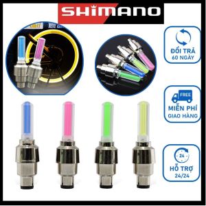 Đèn led gắn van xe đạp xe máy thể thao sáng mạnh DV001