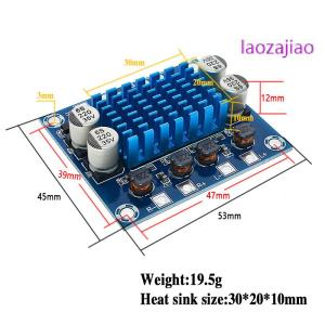 laozajiao TPA3110 XH-A232 30W+30W 2.0 Channel Digital Stereo Audio Power Amplifier Board