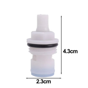 3Pcs Universal Replacement Faucet Cartridge Plastic Tap Cartridges Bathroom Kitchen Faucets Replacing Accessory Household Repair Part