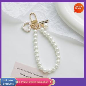 Graceful 1PC DIY Buckle Ring Hook Key Holder Bag Pendant Keychain Mobile Phone Case Chain String Bag Pendant Decoration Accessory