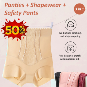 💕Change to a Peach Butt in Seconds💕High-Waist Seamless Tummy Control Panties Hip-Lifting Pants Waist-Tightening Postpartum Body Shaping Postpartum Tummy Control Pants Hip-Lifting Pants Super Hot Summer