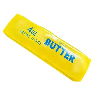 WEHUAN Non Rebound Butter Stick Squeezing Toy Plasticity Realistic Fidget Toy Kids Toy Kneading Butter Stick Pinch Office Desk Toy