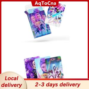[COD] AqToCna Ship within 24 hours 30Pcs Film K-pop Demon Hunters Flash Cards Cartoon Girls Group Merchandise HD LOMO Postcard For Fans Collection Photos Gift