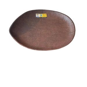 Piring Oval Model Kayu 9" Melamine Wooden Series - Golden Dragon PST100-09MF