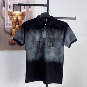 Áo thun polo nam có cổ tay ngắn thêu họa tiết đẹp sang trọng chất thun cotton co dãn thoáng khí mẫu mới giá rẻ