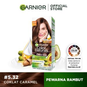 GARNIER Hair Colour Natural Color | Pewarna Rambut - FULL SIZE (BOX)
