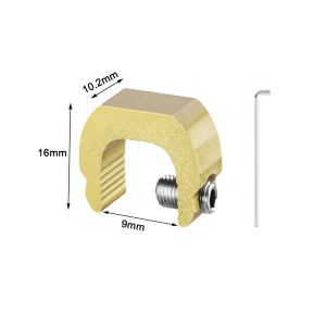 DOOUR Adjustable Window Lock Stopper Anti-theft Aluminum Alloy Sliding Door Limiter DoorWindow Limiter Security Sliding Sash Stopper Sliding Window
