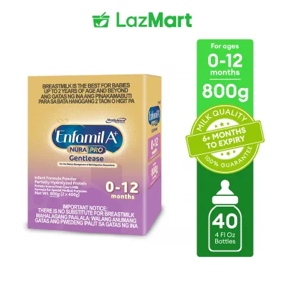 Enfamil A+ Nurapro Gentlease 800g For Dietary Management of Mild Digestive Discomforts for 0-12 months