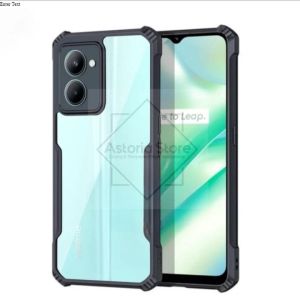 Case Realme C33 Hardcase Armor Transparant Shockproof