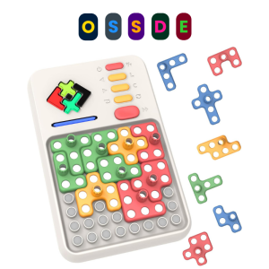 OSSDE Super Blocks Pattern Matching Puzzle Games with 1000+ Challenges Brain STEM Toys Montessori