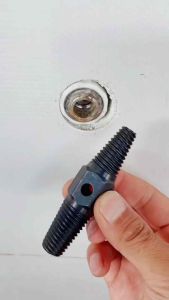 หักลวด EXTRACTOR ก๊อกน้ำเสียหายสลักเกลียวท่อลวด Remover Double-HEAD ท่อสามเหลี่ยมวาล์ว TAP Bolt Remover เครื่องมือ