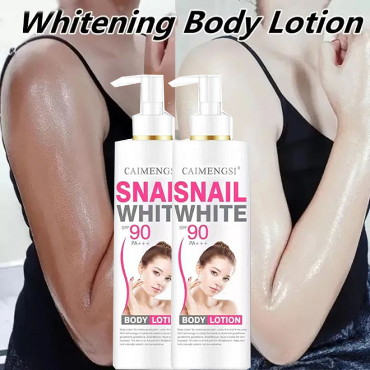 Snail White Spf 90 Pa Body Lotion 500ml Collagen Whitening Beauty Lotion 500ml Lazada Ph 0763