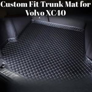 Kail Special Leather Eco-Friendly Trunk Mat Protector for Volvo XC40/EX40 2023-2026 Custom Fit Car Mat Accessories Cargo Liner 9Y3K6