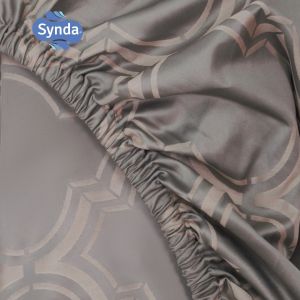 Synda ชุดผ้าปูที่นอน รุ่น SHINING 6 สี Micro plus cotton 520 เส้นด้าย (ขนาด 3.5ฟุต / 5ฟุต / 6ฟุต) (ไม่รวมรายการปลอกผ้านวม ปลอกหมอนข้าง)