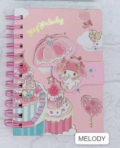 MINI BINDER BOOK MAGNET SANRIO | MINI BINDER | DIARY MINI | BUKU BINDER | KUROMI | CINAMORROL | MELODY | HELLOKITTY | BUKU KECIL | BUKU MEMO LUCU | DIARY MEMO | BUKU CATATAN KECIL | KADO ULANG TAHUN | CATATAN MINI | BUKU DIARY MINI | MINI DIARY | LUCU