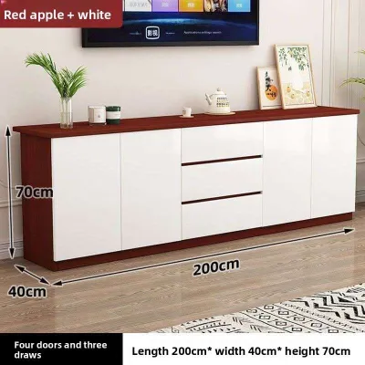 TV Cabinet Storage Cabinet Living Room Storage Cabinet TV Cabinet Floor Cabinet New Model For Home Use Simple Design