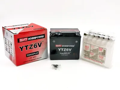 YOSHIPOWER YTZ6V (YT6B) 12V 6AH HONDA RS150 CBR150 HONDA AIR BLADE PCX 150(NEW)