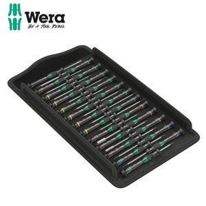 Wera Kraftform Micro 25pc Precision Screwdriver Set Professional Electronics Repair Kit for iPhone Laptop Watch & MacBook 05134000001(Made in Germany)