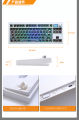 【Delivery in 3 Days】ZUOYA Gmk87 Three-Model Customized DIY Mechanical Keyboard Kit with Knob Support Hot Plug RGB Backlit Keyboard Kit Only Base. 