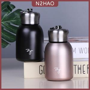 N2HAO Mini cà phê phích xách tay du lịch chai nước cách điện nhiệt chai