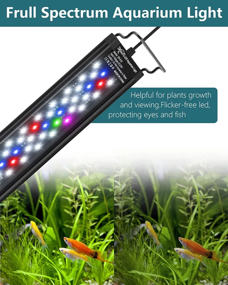 SIROKA SRK IO Led Aquarium Light Fit for 30 105cm Plants Full