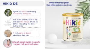 Sữa Hikid Tăng Chiều Cao Hàn Quốc Cho Bé Từ 1 Đến 9 Tuổi