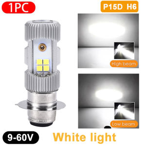 SEAMETAL Lampu Led Motor Super Terang H6 M5 P15D Bohlam Lampu Depan Sepeda Motor LED Canbus 12V Bohlam Lampu Led Super Terang Lampu Motor Depan Super Terang