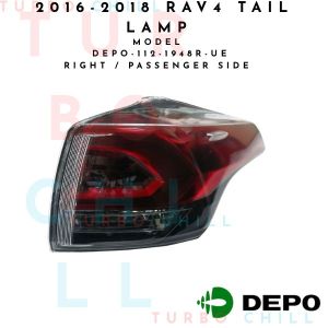2016-2018 RAV4 TAIL LAMP UNIT DEPO-112-1948R-UE RIGHT / PASSENGER SIDE