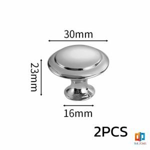 T.Z. 2 pcs ทรงหัวเห็ดกลม ลูกบิดตู้ ลิ้นชัก ที่จับดึง อุปกรณ์ฮาร์ดแวร์ Cabinet handle