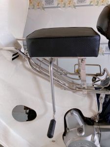 GHẾ ĐÔN SỐ INOX [HCM]Ghế ngồi xe máy?? [ LẺ = SỈ ] ?? Xe Số Yên Nệm Không TựaCó Gác ChânAn Toàn Cho Bé 