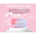 SABUN BEAUTHINC CRYSTAL GLUTA SOAP / SABUN PEMUTIH BADAN DAN WAJAH SABUN NIACINAMIDE DNA SALMON Crytal Gluta Soap beauthinc new crystal gluta soap. 