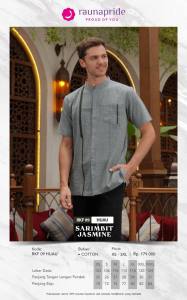 Sarimbit Keluarga Rauna  / JASMIN SR - 09 Hijau / Fashion Muslim
