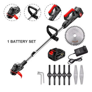 12V/24V/48V/68V Lawn Mower Rechargeable Electric Grass Trimmer Household Grassland Cutter Gardening Machine