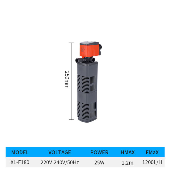 Seven Master 3 In 1 Aquarium Filter Air Pump 18 25 30 40W Aquarium