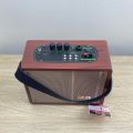Loa karaoke bluetooth xách tay KVG K5-30 mini du lịch Tặng kèm 1 micro không dây hỗ trợ kết nối Bluetooth, AUX,TF card, quay sách.. 