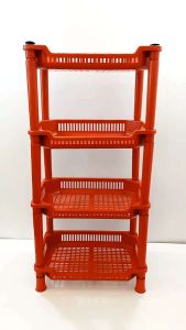 ชั้น ชั้นวางของ ชั้นเก็บของ ชั้นวางของพลาสติก 4 ชั้น ชั้นใส่ของ ขนาด ก30*ย41*ส82 เซน ถอดประกอบได้ พลาสติกหนาพิเศษ แข็งแรง ทนทาน ประกอบง่าย พร้อมส่งจากไทย