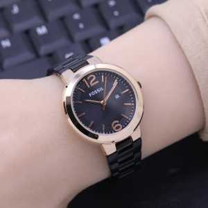 JAM TANGAN KASUAL WANITA RANTAI STAINLESS STELL TANGGAL AKTIF FREE BATERAI CADANGAN