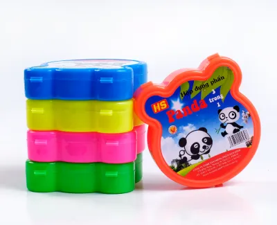 Hộp Đựng Phấn HS Panda 3 Trong 1 ( Kèm 2 Cây Phấn Và Moust Lau Bảng )
