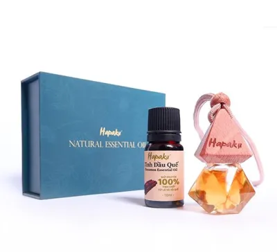 Tinh Dầu Quế Hapaku Tinh Dầu Tự Nhiên Nguyên Chất Giúp Thư Giãn Xông Tinh Dầu Không Hóa Chất Hương Liệu - Chai 10ml