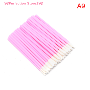 🎀Perfection Store1🎀 50pcs Disposable Lip Brush Cosmetic Lipstick Gloss Wands Applicator Make Up Tool