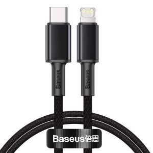 Cáp sạc nhanh Type C to Lightning 20W Baseus High Density Braided Fast Charging Data Cable - CATLGD