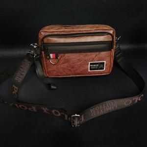 Tas Selempang Dompet Syntetic Leather Waterproof Polo Amstar Hand Bag Clutch Bag Tas Tangan Tas Selempang Mini Tas Pria Wanita Tas Kulit