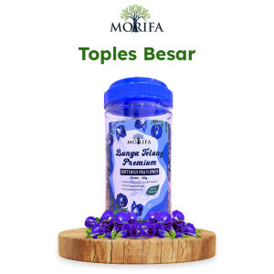 Bunga Telang Kering Premium Organik Halal Pengeringan Higienis Teknologi Food Dehydrator Teh Biru Blue Butterfly Pea Flower
