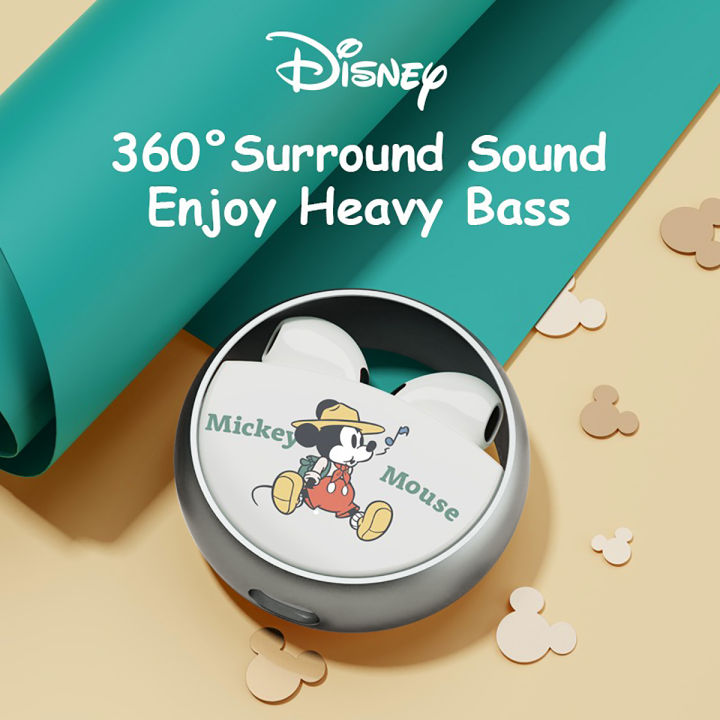 🚛 【สต็อกประเทศไทย】หูฟังบลูทูธไร้สาย Disney S170 True, หูฟัง Bluetooth 5 ...